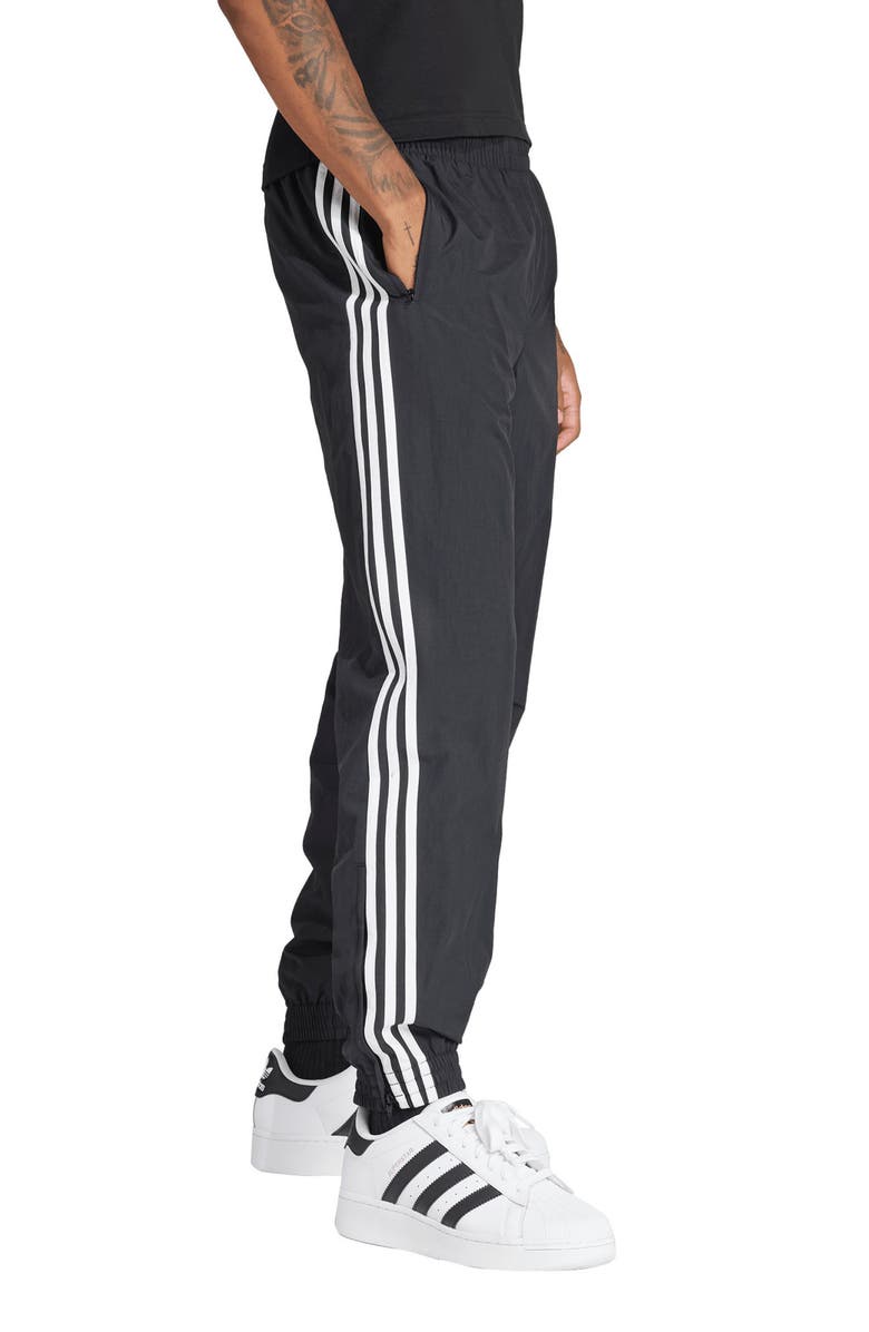 adidas Adicolor Firebird Recycled Polyester Track Pants, Alternate, color, Black