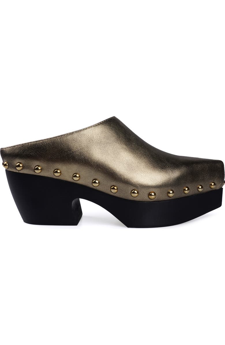 ZIGI Richelie Block Heel Mule, Alternate, color, Gold