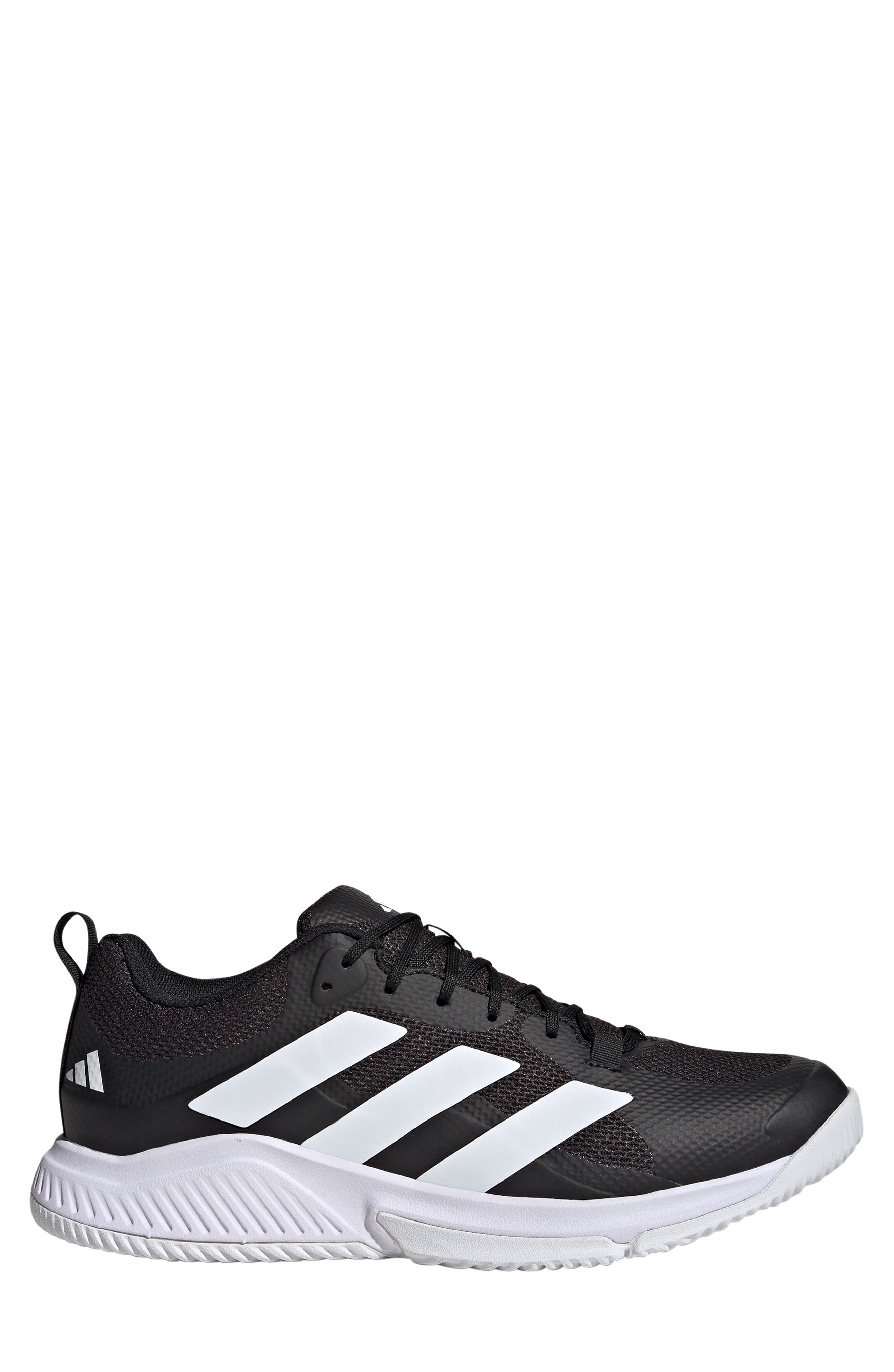 adidas Court Team 2.0 Training Shoe, Alternate, color, Black/ White/ Black