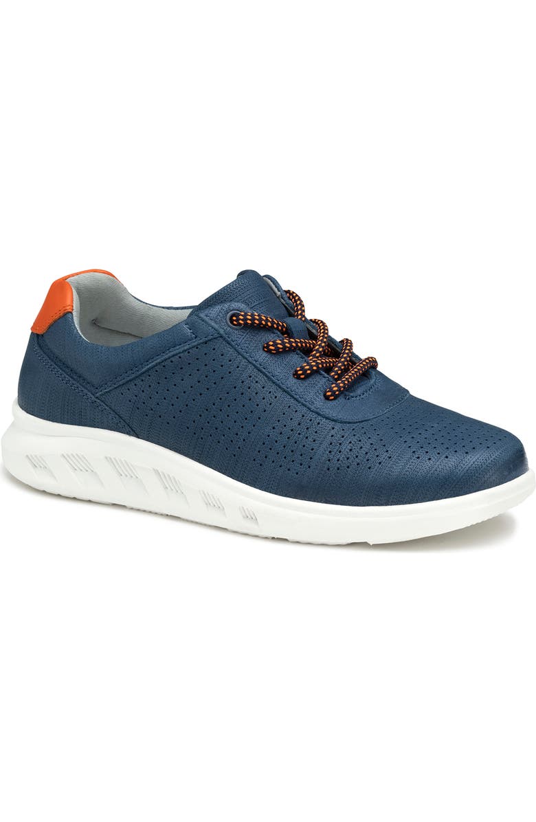 Johnston & Murphy Activate Sneaker, Main, color, Navy Full Grain