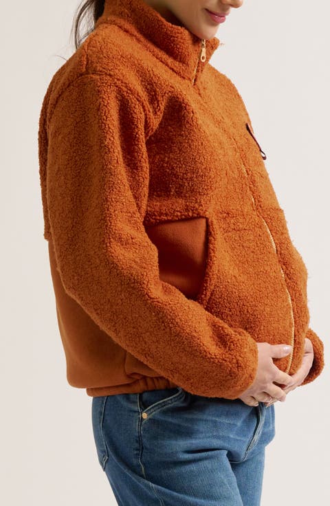 Sasha Maternity & Babywearing Fleece Jacket