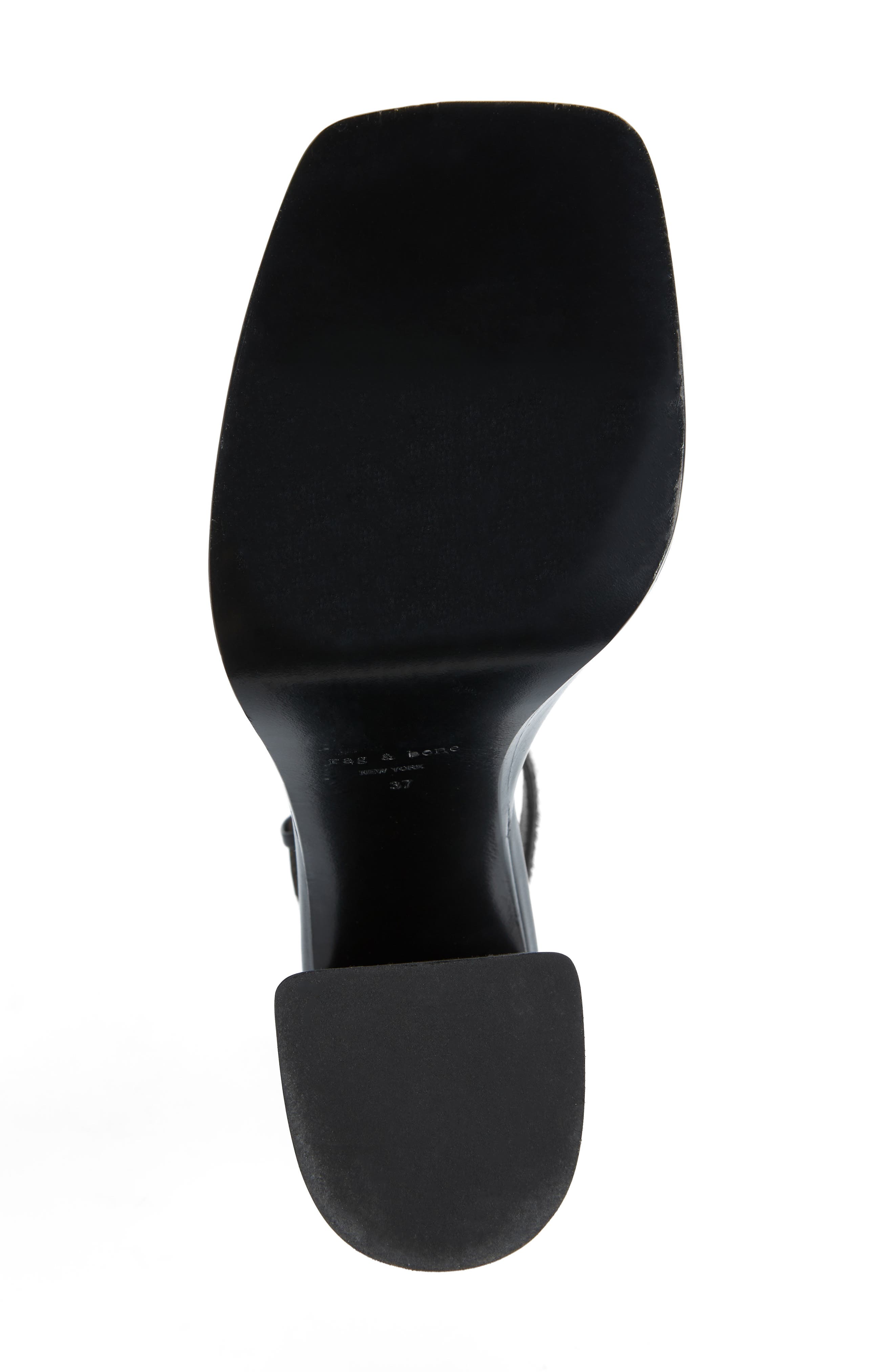 rag & bone Matrix Ankle Strap Sandal, Alternate, color, 