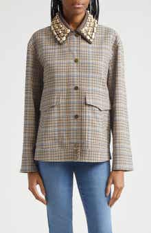 Kasper Plaid Chore Jacket