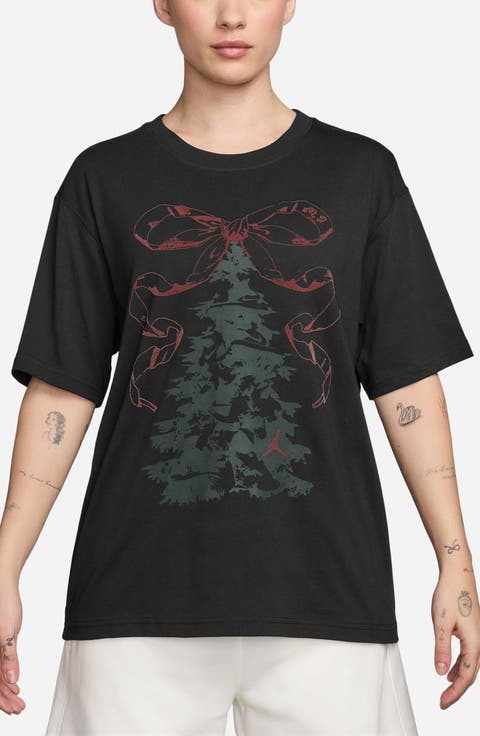 Christmas Tree Graphic T-Shirt