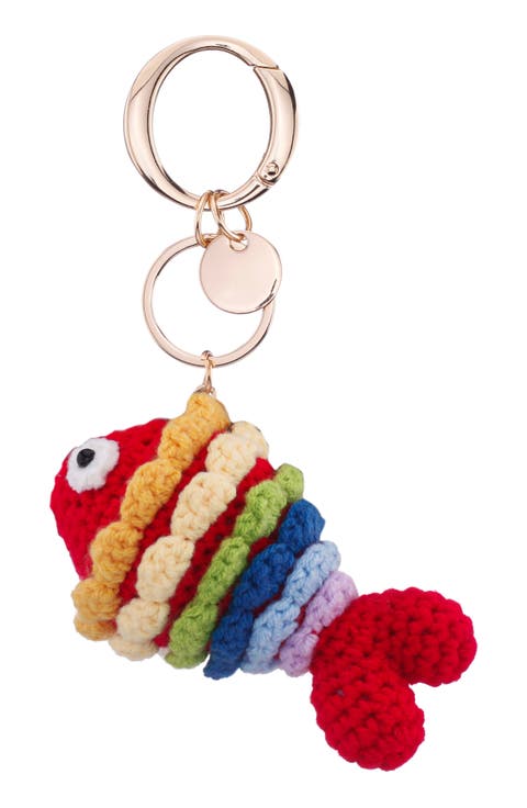 Rainbow Fish Bag Charm