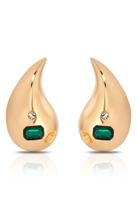 Teardrop Statement Earrings