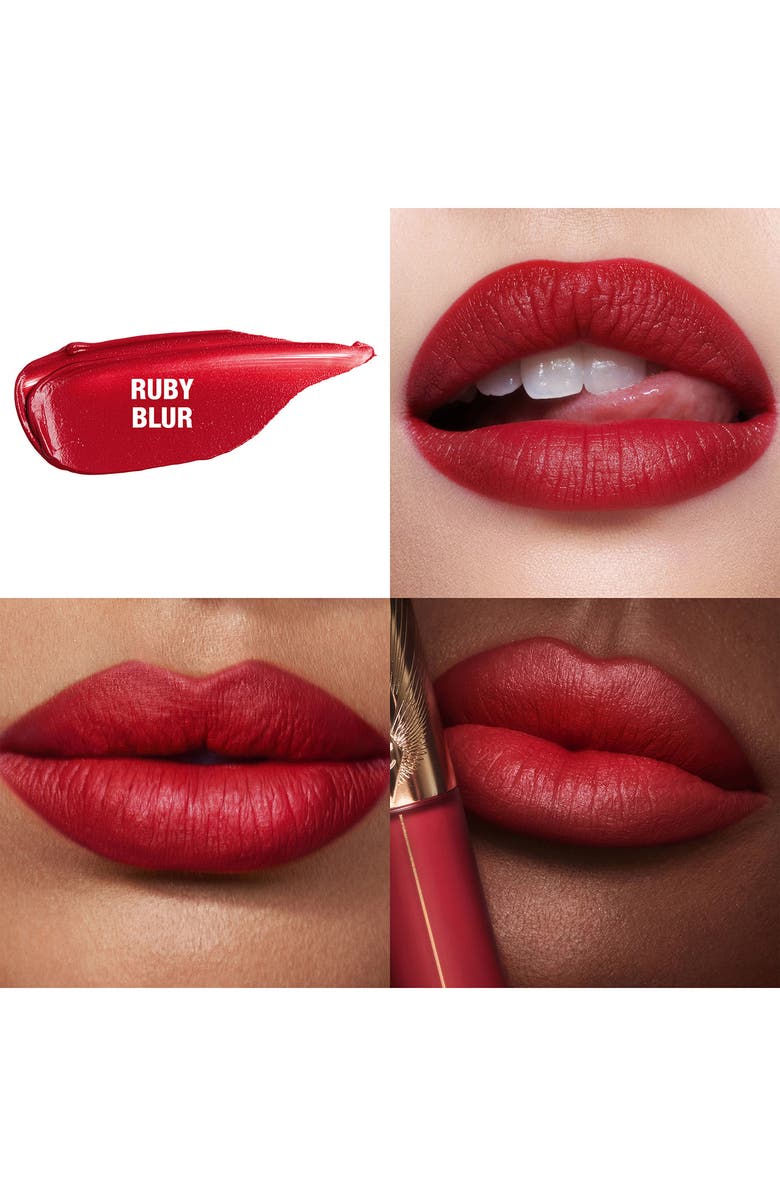 Charlotte Tilbury Airbrush Flawless Matte Liquid Lipstick, Alternate, color, Ruby Blur