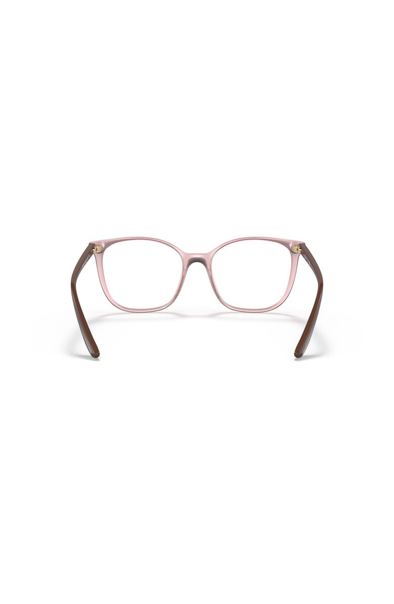 Vogue Eyewear 52mm Rectangle optical glasses, Alternate, color, Beige