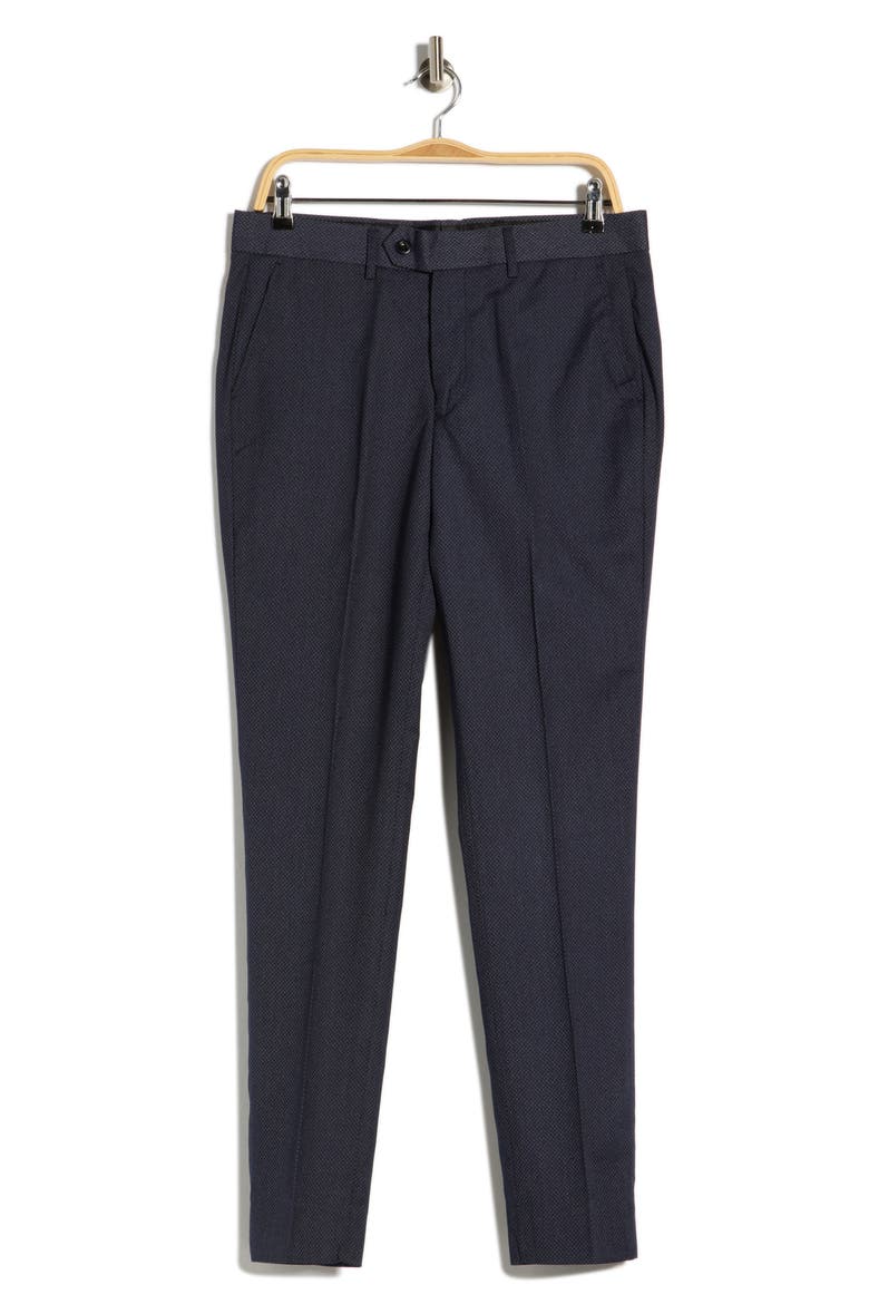 Slim Fit Dress Pants, Alternate, color, NAVY