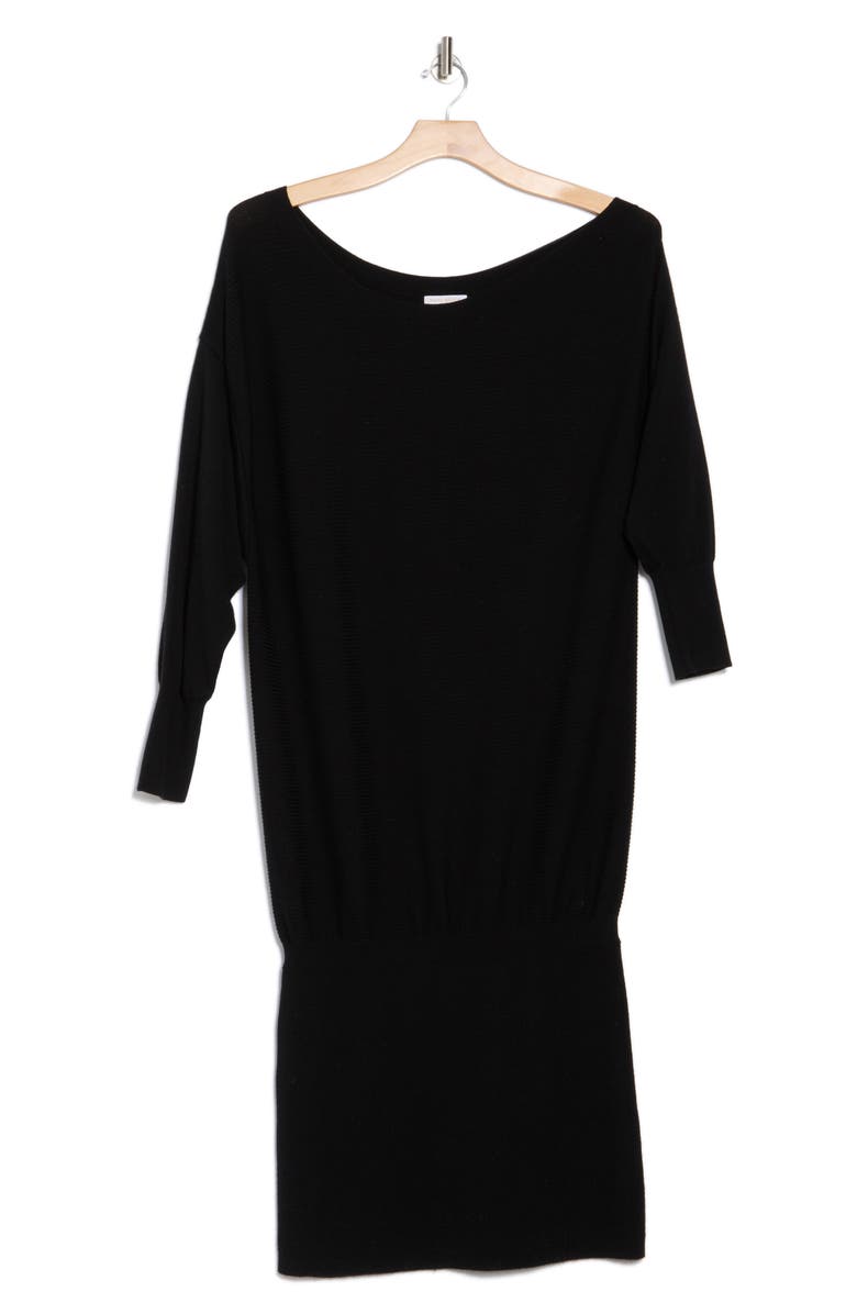 Ramy Brook Anna Long Sleeve Wool Sweater Dress, Main, color, 