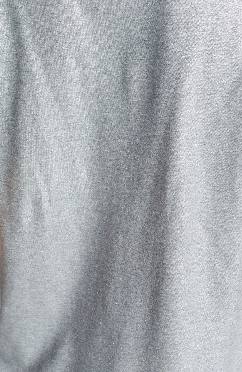 Two by Vince Camuto Metallic Jersey Tee, Alternate, color, 
