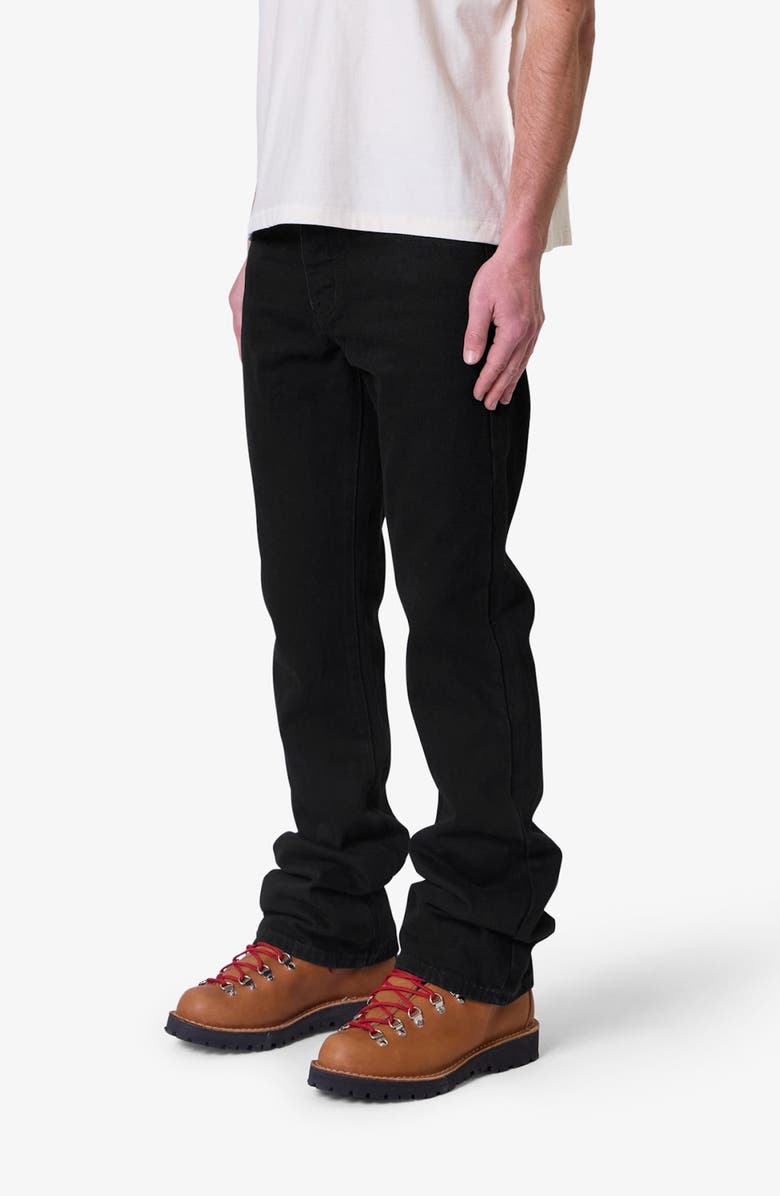 mnml Raw Bootcut Jeans, Alternate, color, Rinsed Black