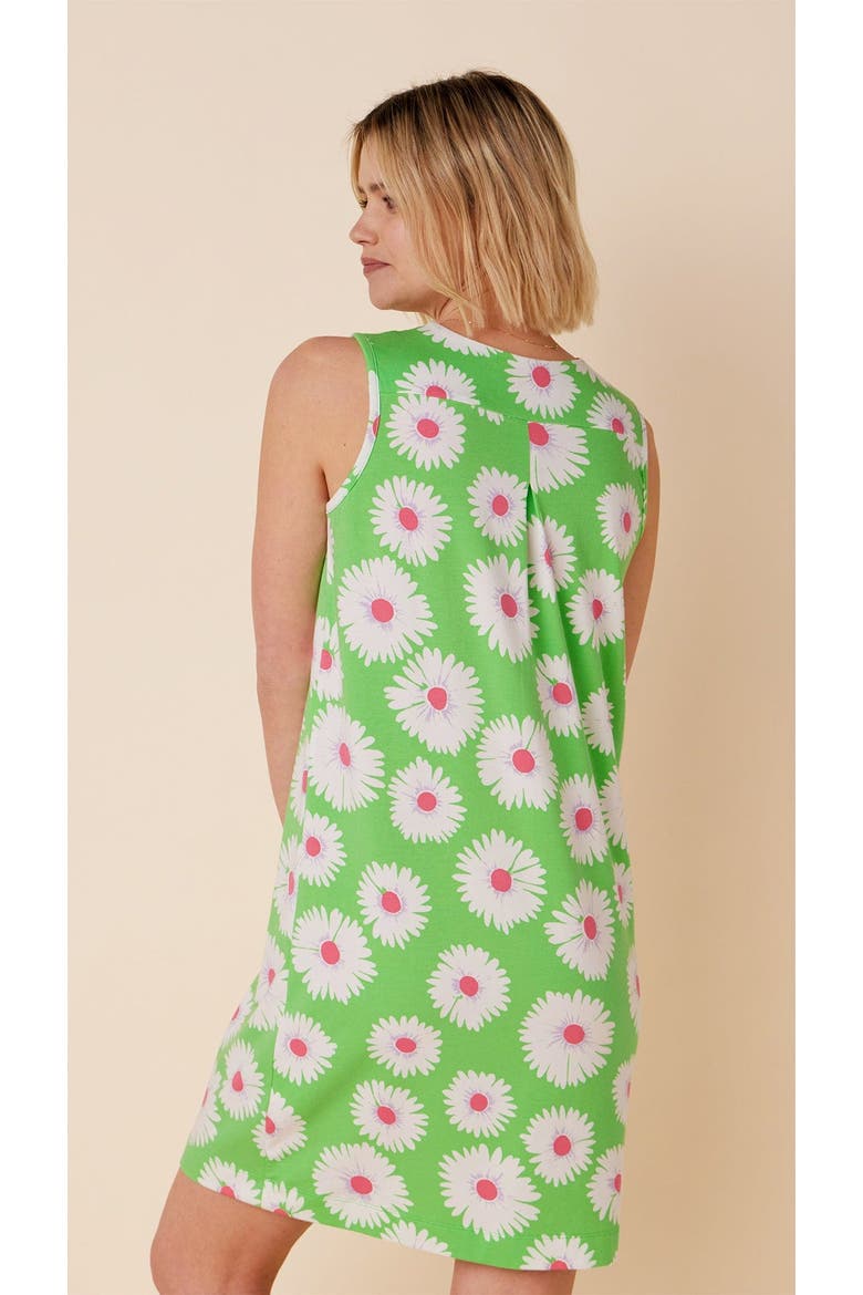 Pima Knit Nightgown, Alternate, color, Daisies for Days