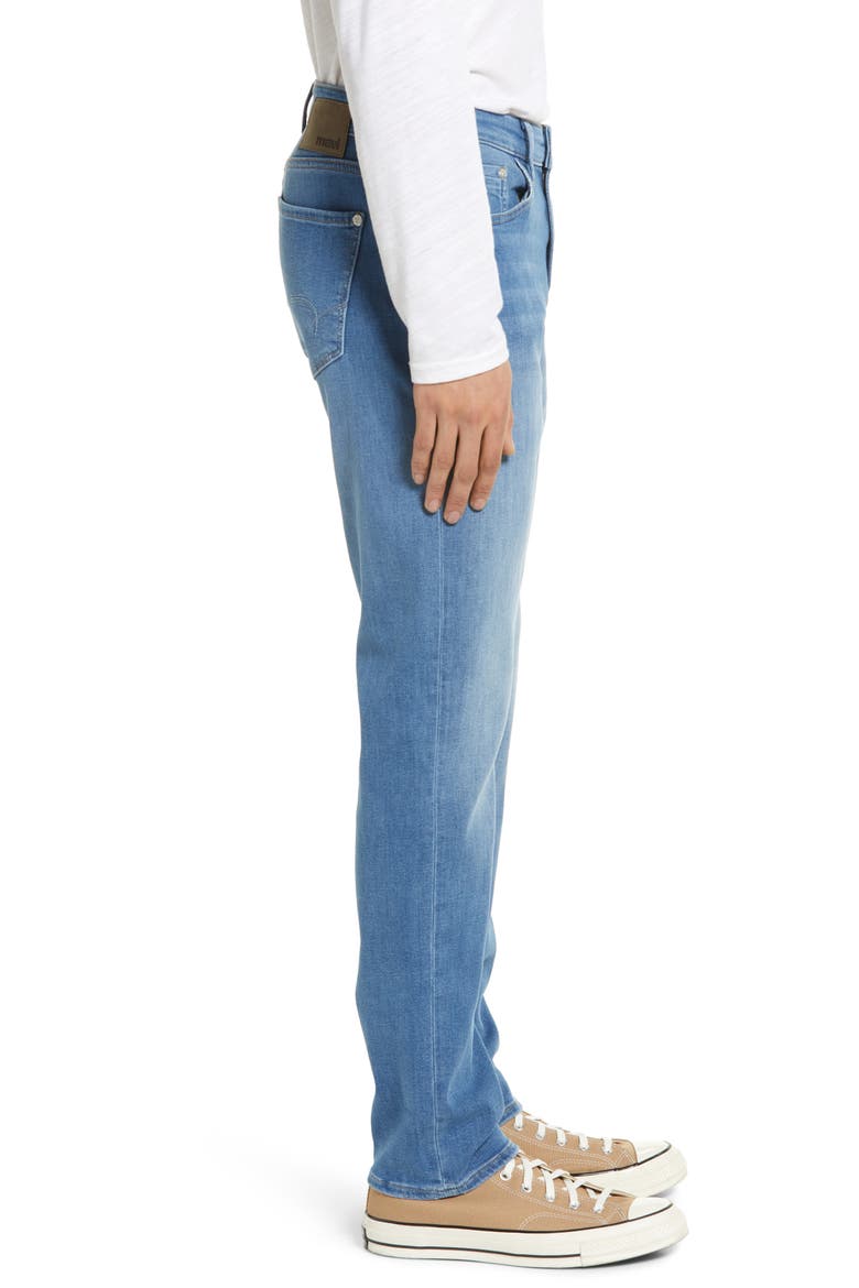 Marcus Slim Straight Jeans, Alternate, color, MID BRUSHED FEATHER NEWPORT