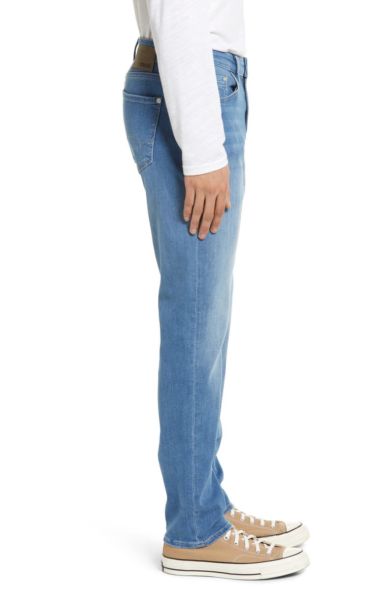 Mavi Jeans Marcus Slim Straight Jeans, Alternate, color, Mid Brushed Feather Newport
