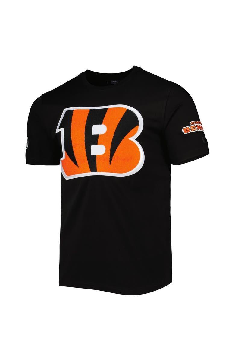 PRO STANDARD Men's Pro Standard Black Cincinnati Bengals Mash Up T-Shirt, Alternate, color, Black
