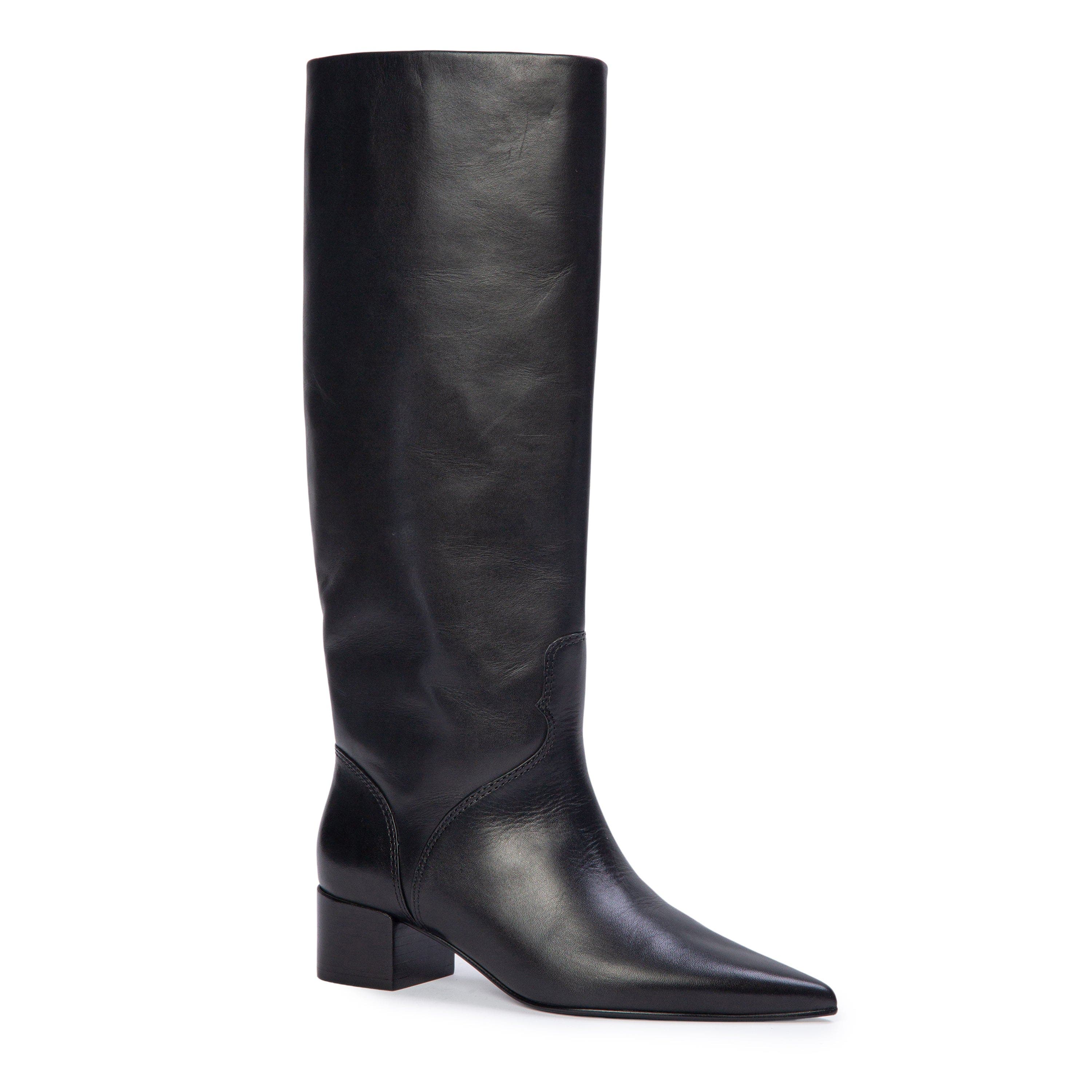 Alba 45 Boot, Alternate, color, Black Leather