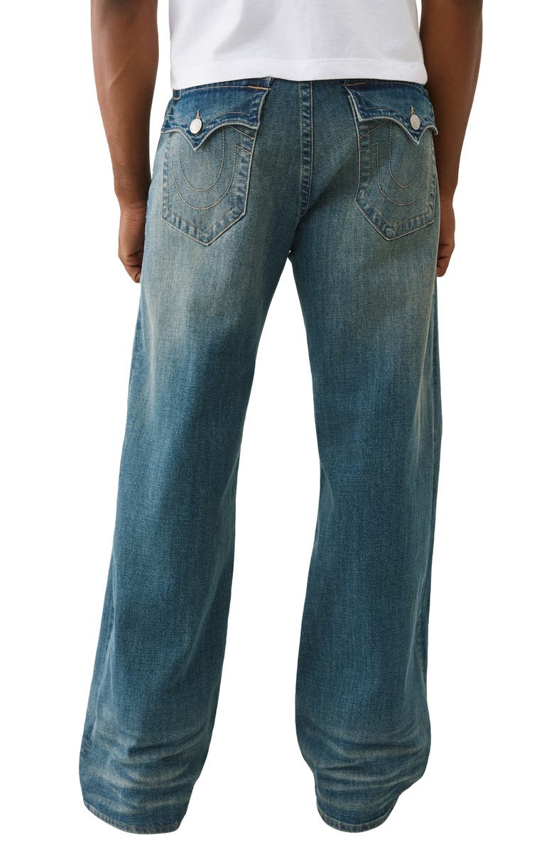 True Religion Vinny Super T Ultra Baggy Jeans, Alternate, color, Steel Drift Dark Wash