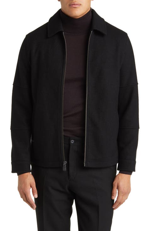 Men's Black Wool Coats | Nordstrom