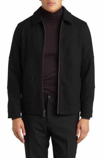 Nordstrom Hudson Bib Insert Wool Car Coat Nordstrom