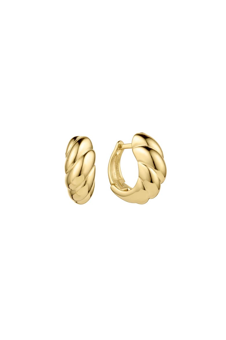 Rowan Hoops, Main, color, Gold
