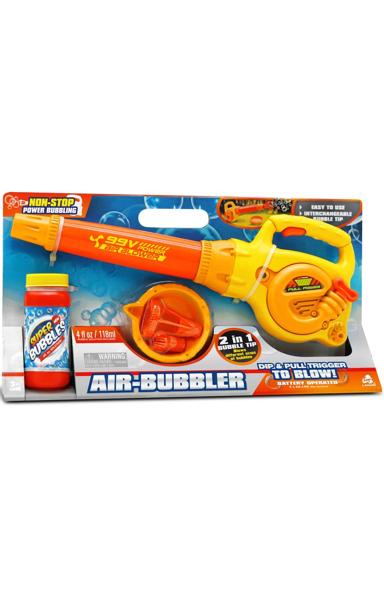 Lanard Air Bubbler, Battery Powered Blower Machine, Interchangeable Tip, Main, color, Multicolored