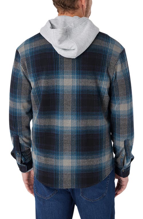Fair Harbor Dunewood Stretch Flannel Button-up Shirt In Multi