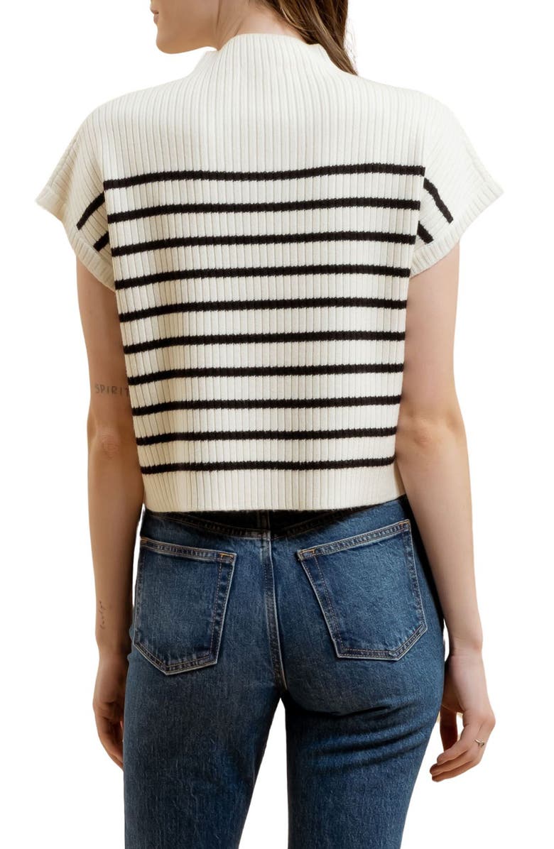 Blu Pepper Stripe Dolman Sleeve Sweater, Alternate, color, 