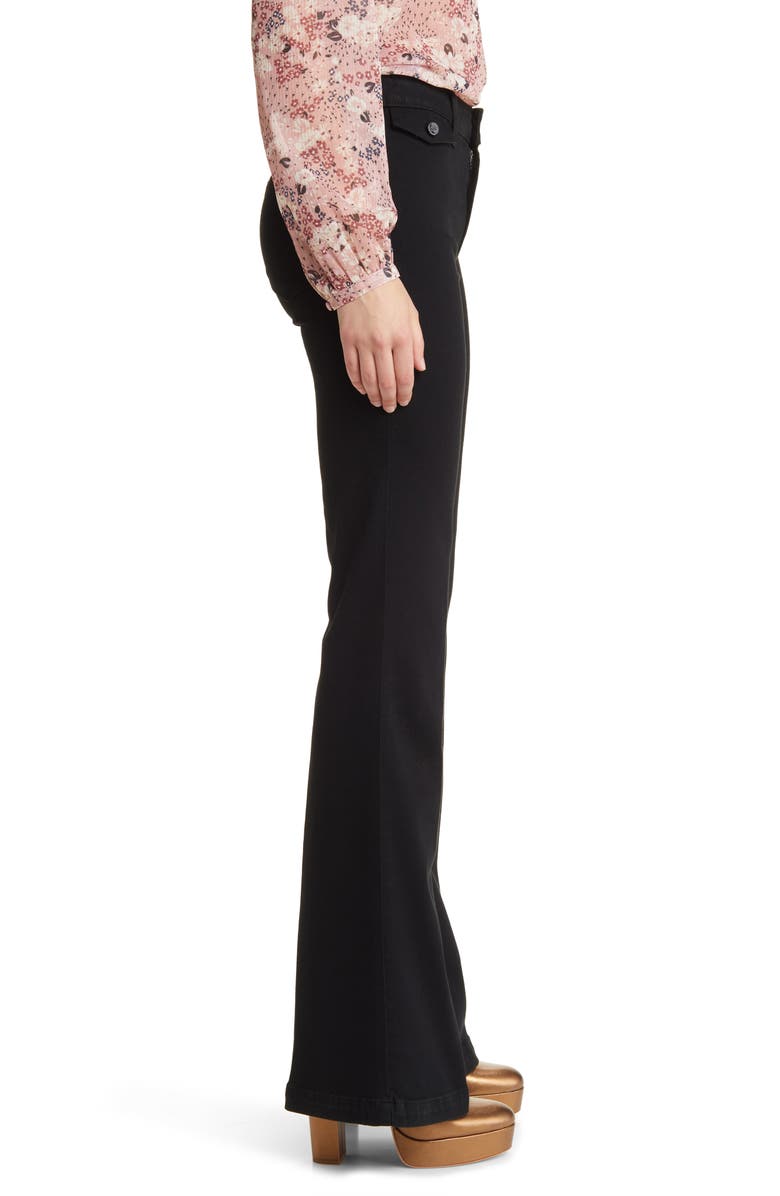PAIGE Genevieve High Waist Flare Jeans, Alternate, color,