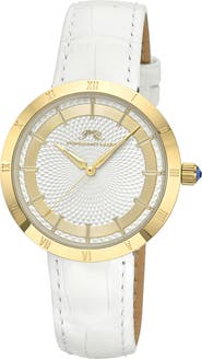 PORSAMO BLEU Monroe Leather Strap Watch