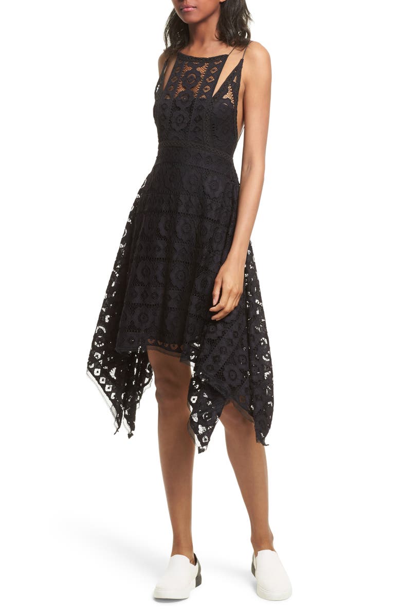 Free People Just Like Honey Lace Dress, Alternate, color, 