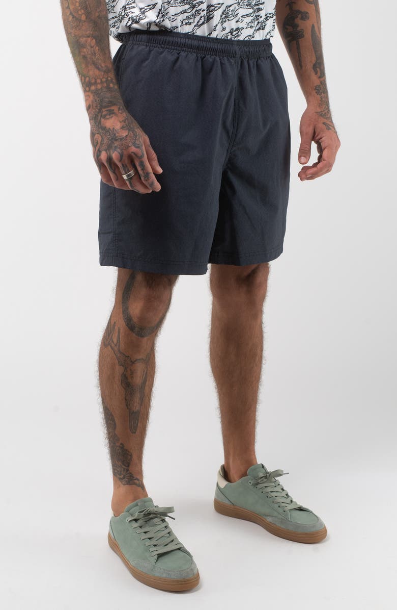 VAST Midnight Walkabout Volley Shorts, Alternate, color, Black