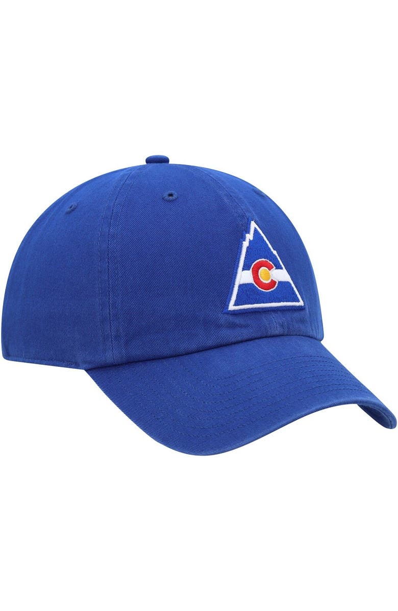 '47 Women's '47 Royal Colorado Rockies Clean Up Adjustable Hat, Alternate, color, 