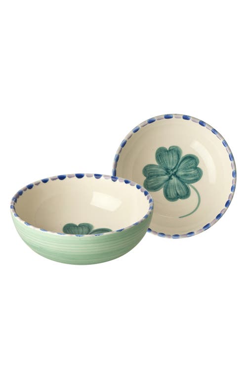 Rice By Rice Hand-painted Ceramic Bowl