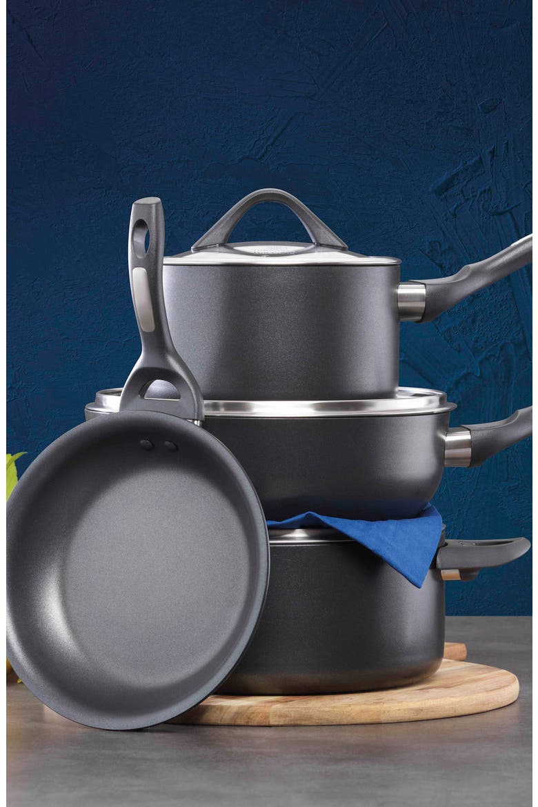 iD3® Cookware Set 7pc, Alternate, color, BLACK
