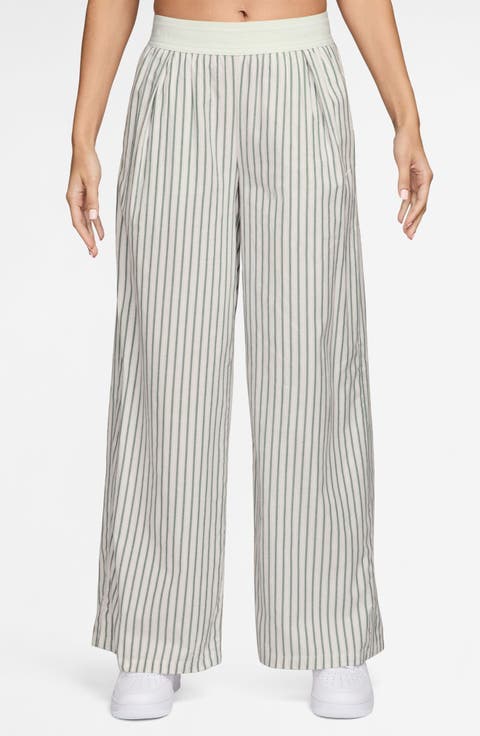 Offline Cotton Poplin Wide Leg Pants