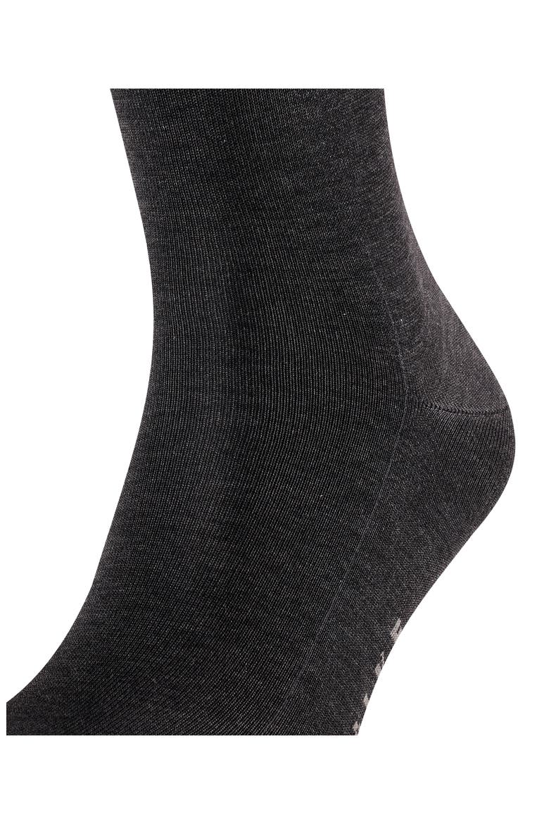 Tiago Organic Cotton Dress Socks, Alternate, color, ANTHRACITE