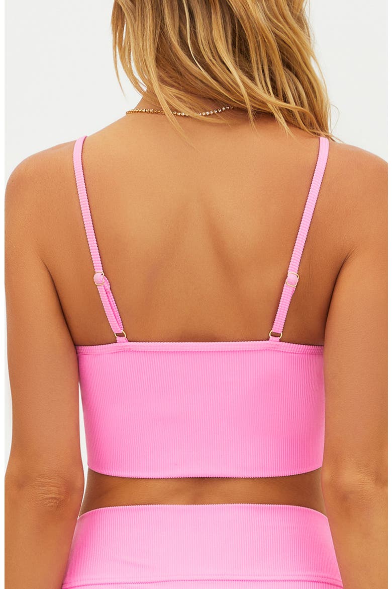 Elara Rib Bikini Top, Alternate, color, PRISM PINK