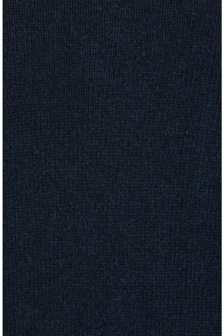 Regular Fit Quarter Zip Sweater, Alternate, color, NAVY