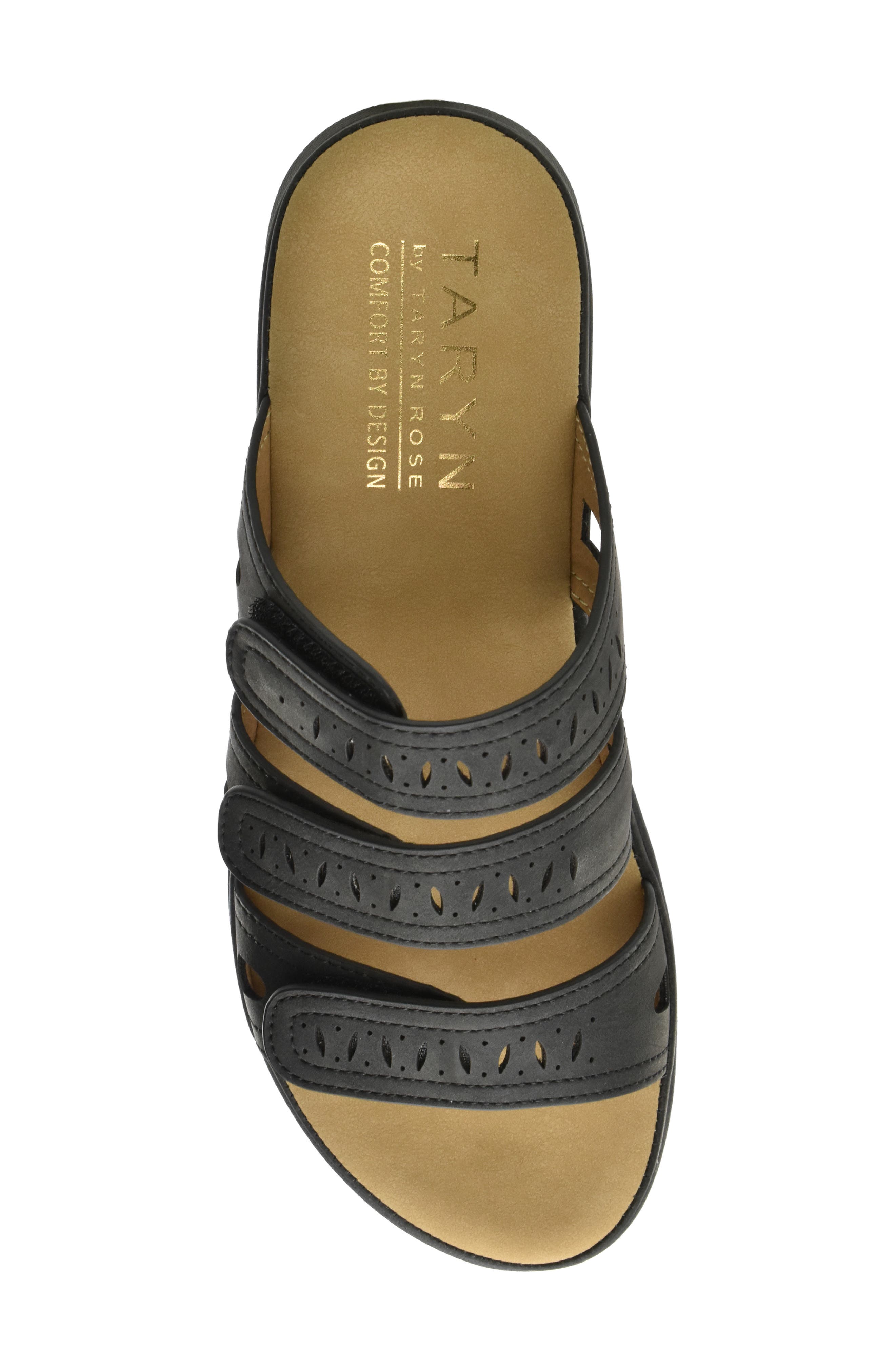 Taryn Rose Taylor Slide Sandal, Alternate, color, 