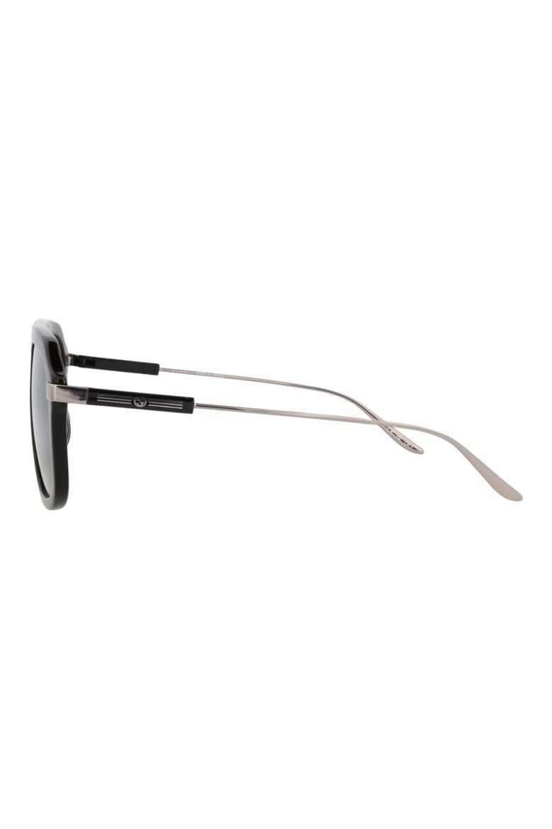 GG1309S Square Sunglasses, Alternate, color, BLACK RUTHENIUM SILVER