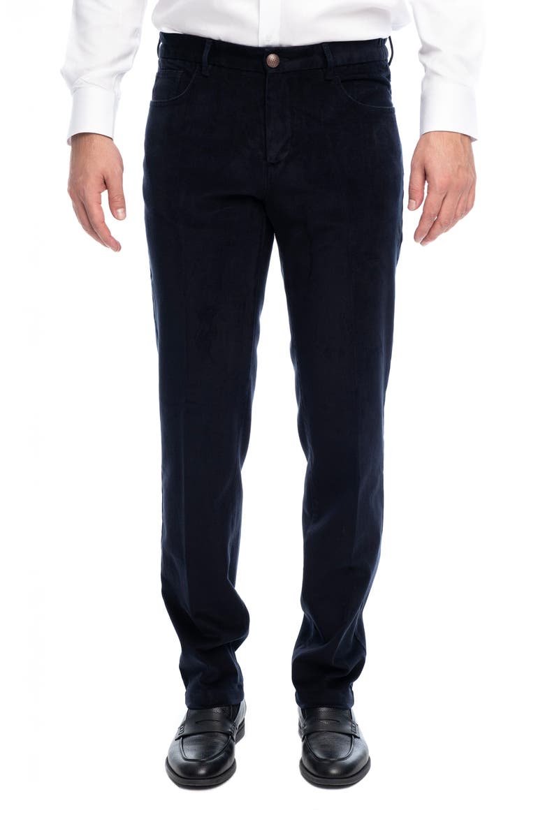 Vivor Straight Leg Pants, Main, color, NAVY BLUE