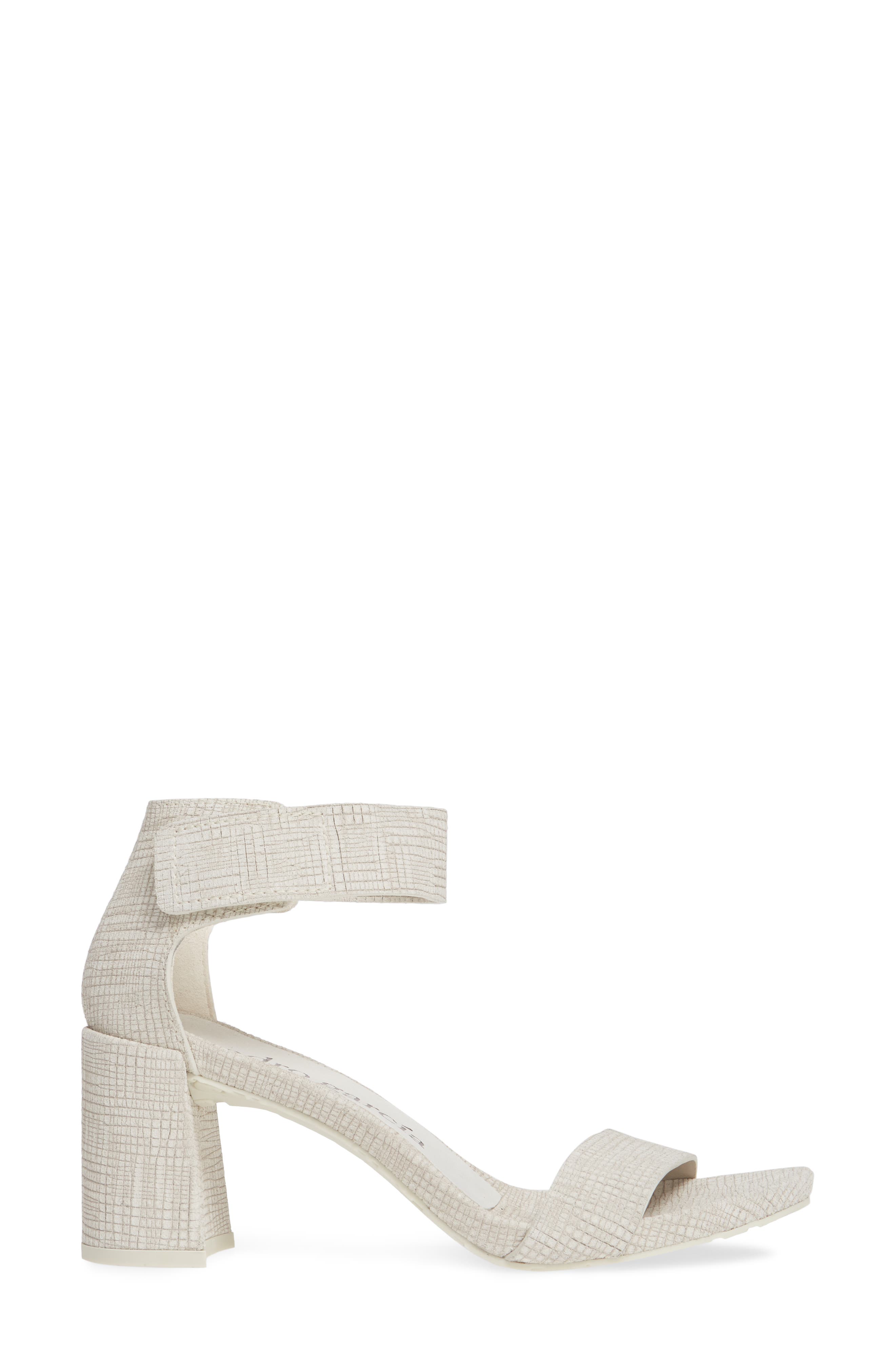 Wenna Ankle Cuff Sandal (Nordstrom Exclusive), Alternate, color, CHALK BURLAP