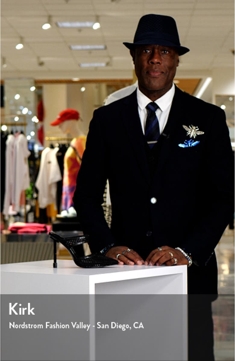 Ysabelle Fishnet Pointed Toe Pump, sales video thumbnail