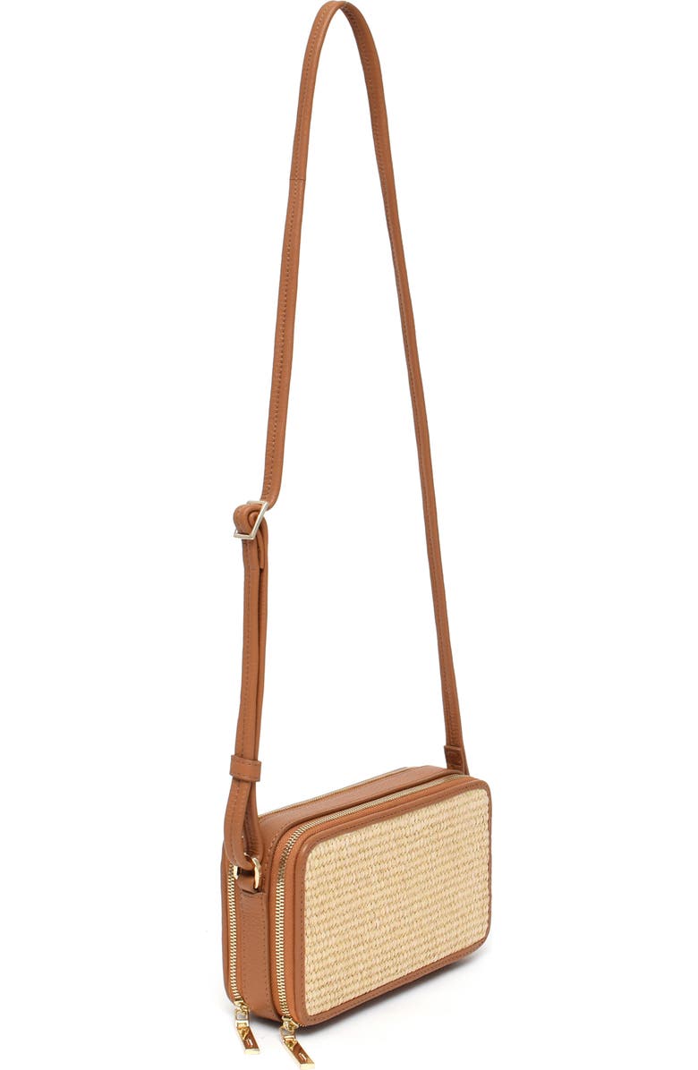 Thacker Riley Woven Crossbody Bag, Alternate, color, Natural/ Tan
