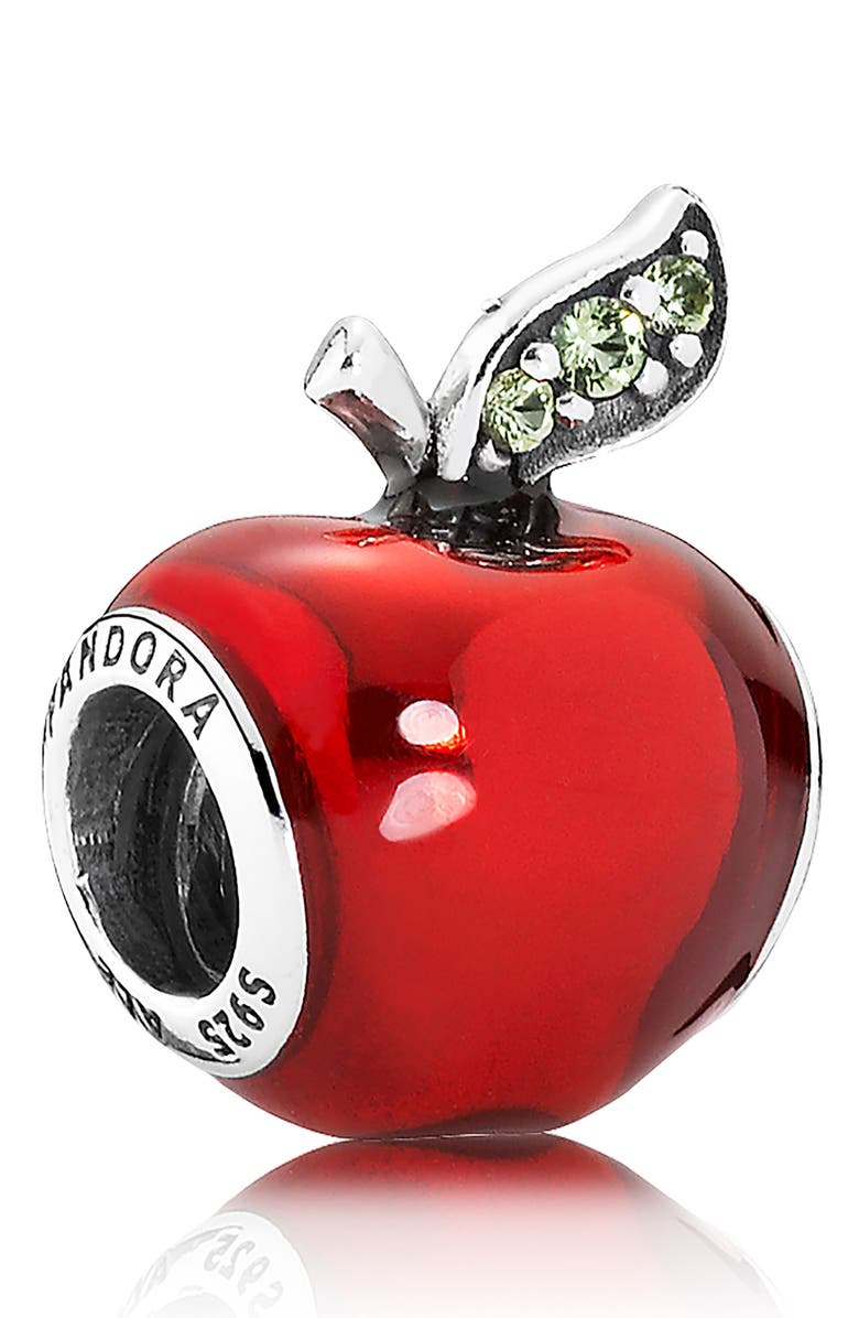 PANDORA Disney Snow White's Apple Charm, Main, color, 