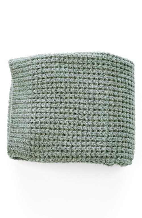 Saranoni Waffle Toddler Blanket In Green