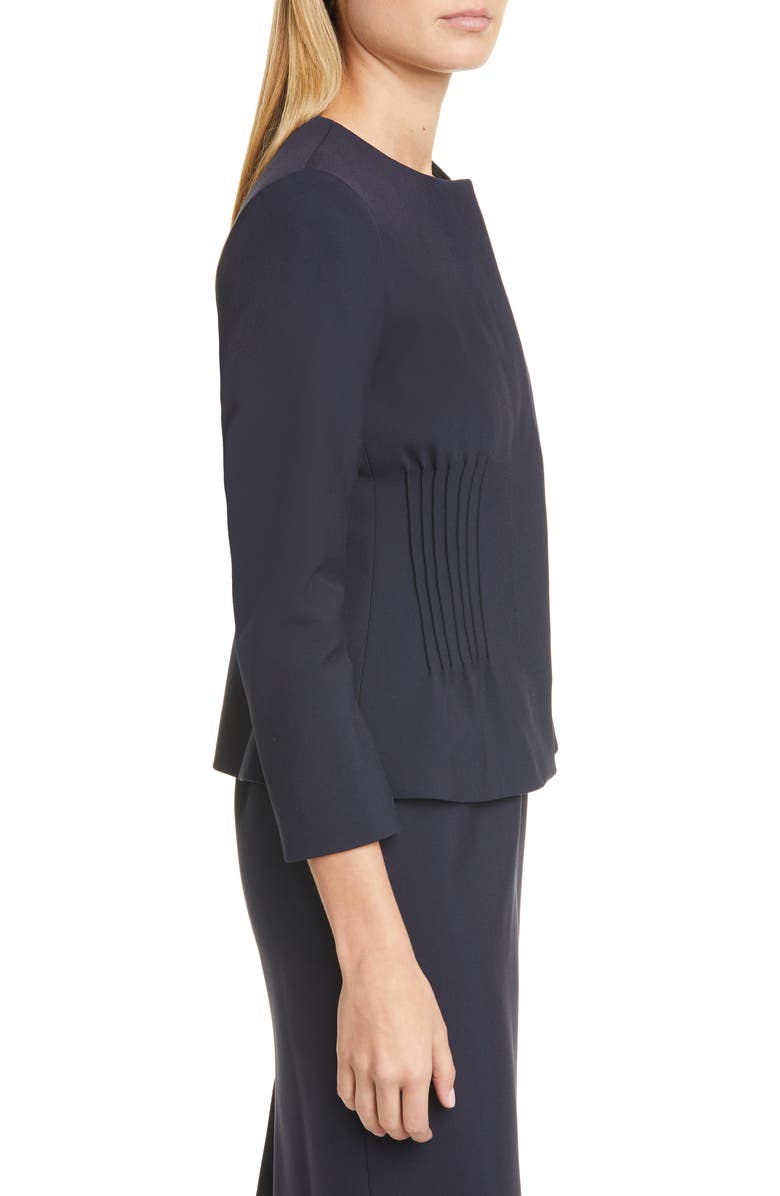 BOSS Jetucka Pintuck Jacket, Alternate, color,