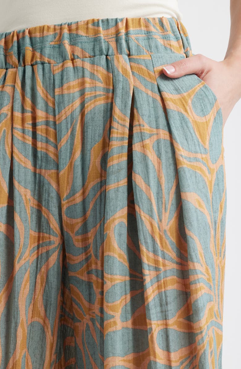 Wit & Wisdom Glider Skyrise Pleated Palazzo Pants, Alternate, color, 