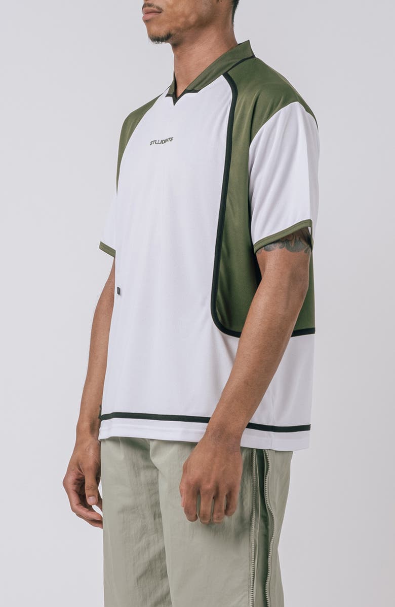 STUDENTS Kellen Short Sleeve Mesh Jersey Top, Alternate, color, 